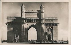 Gateway of India, Bombay Postcard
