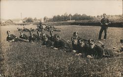 WWI Swiss(?) Soldiers Postcard