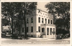 Masonic Temple Postcard