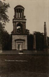 Mausoleum Wentworth South Yorkshire, England Postcard Postcard Postcard