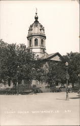 Exterior of Court House Winterset, IA Postcard Postcard Postcard