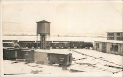 Water Tower at the Old Sierra Pacific Mill - Susanville, California Postcard