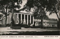 Glenview Community Church Illinois Postcard Postcard Postcard