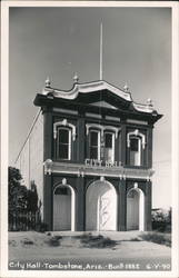 City Hall Tombstone, AZ Postcard Postcard Postcard