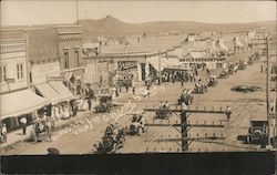 Rare: Birds-eye View of Main Street Postcard