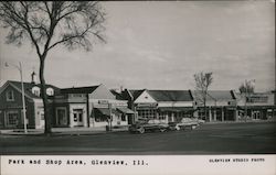 Park and Shop Area Postcard