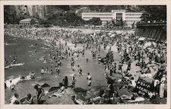 Praia Vermelha Rio (Red Beach) Rio de Janeiro, Brazil Postcard Postcard Postcard