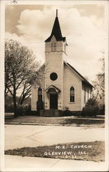 M. E. Church Glenview, IL Postcard Postcard Postcard