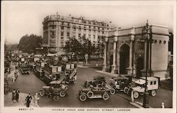 Marble Arch and Oxford Street Postcard