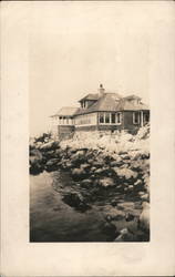 House on the water Postcard