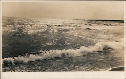 Surf At Groton Long Point, Connecticut Postcard Postcard Postcard