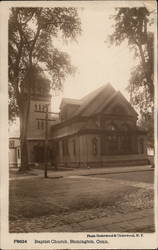 Baptist Church Postcard