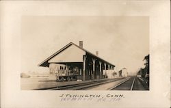 NY,NH & H Railroad Station Postcard