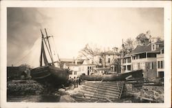 ‘38 Hurricane Stonington, CT Postcard Postcard Postcard