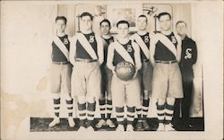Basketball Team 1913-1914 Postcard