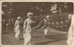 Parade, Stonington Battle Centennial Postcard