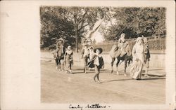Palmer Family, First Settlers - Stonington Battle Centennial Parade Postcard