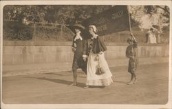 King Philip's War Banner, James Noyes - Battle Centennial Parade Stonington, CT Postcard Postcard Postcard