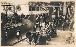 Colonial Days Parade Postcard