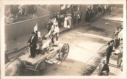 William K. and Raymond M. Holmes, Stonington Battle Flag Postcard