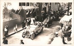 Patriotic Street Parade Postcard