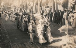 Women of the Revolution, Stonington Battle Centennial Parade Postcard