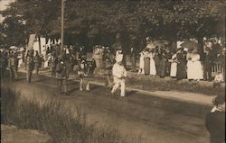Indian Group, Stonington Battle Centennial Postcard