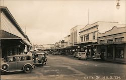 Business District Postcard