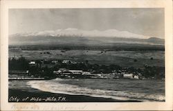 Panoramic View of City Postcard