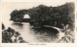 Onomea Arch Postcard