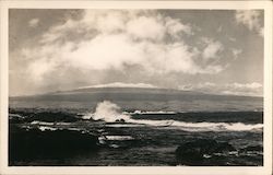 A Panoramic View of Mauna Kea - Hilo, Hawaii Postcard