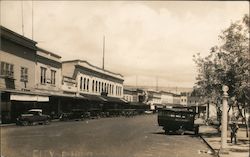 Business District Postcard