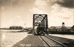 Railroad Bridge Postcard