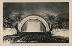 Theater Interior Postcard