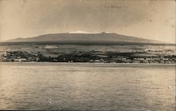 View of Moana Loa from Hilo Postcard