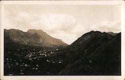 Aerial View, Big Island - Hilo Area? Postcard