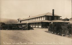 Kilauea Volcano House in 1928 Postcard