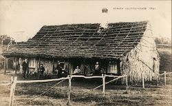 Kilauea Volcano House as in 1861 Postcard