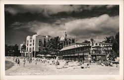 Waikiki Beach Postcard