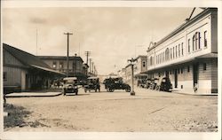 City of Hilo Street Scene Postcard