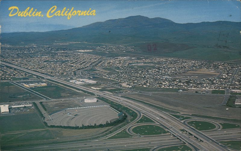 Aerial View of Dublin, California