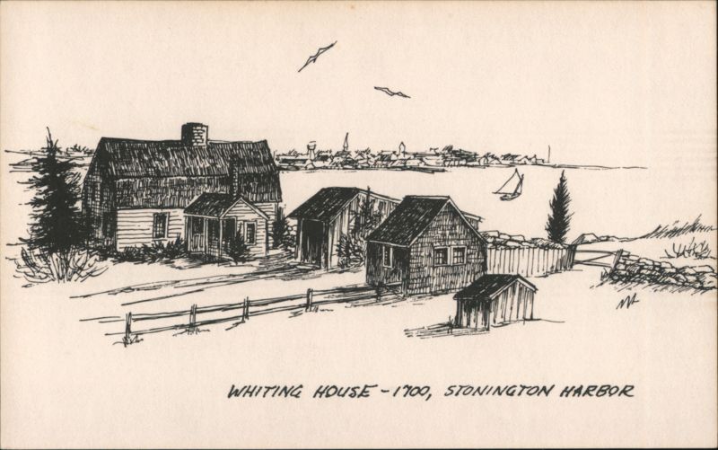 Whiting House - 1700, Stonington Harbor Connecticut