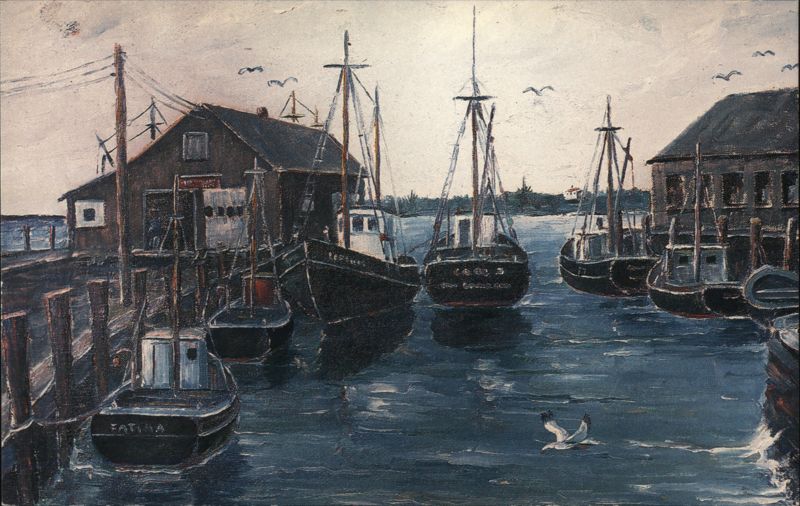 Bindloss Dock, Stonington, Connecticut Ellery F. Thompson