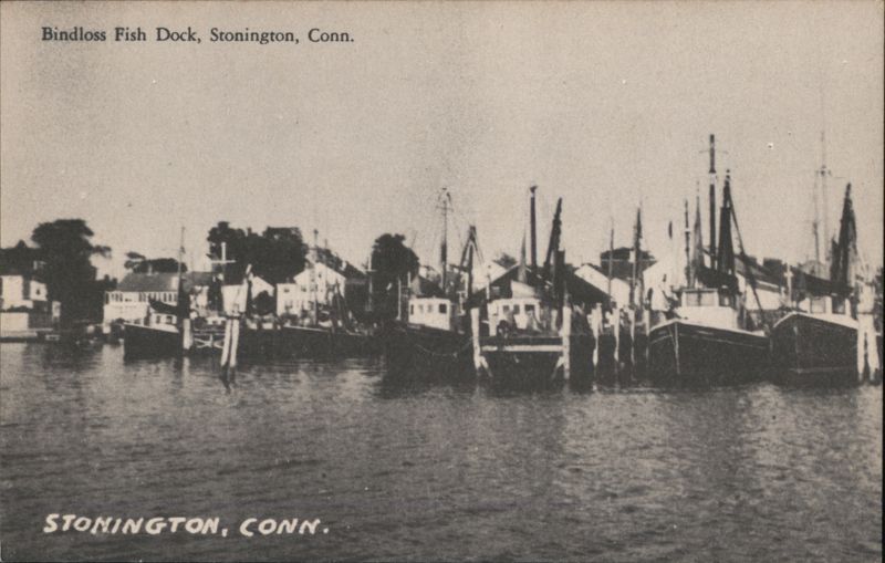 Bindloss Fish Dock, Stonington, CT Connecticut