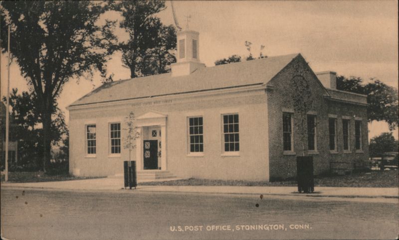 U.S. Post Office, Stonington, Conn. Connecticut