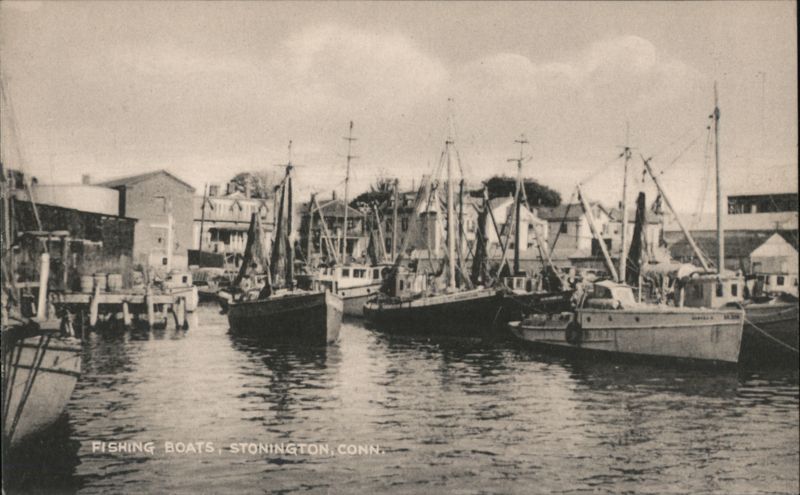 Fishing Boats, Stonington, CT Connecticut