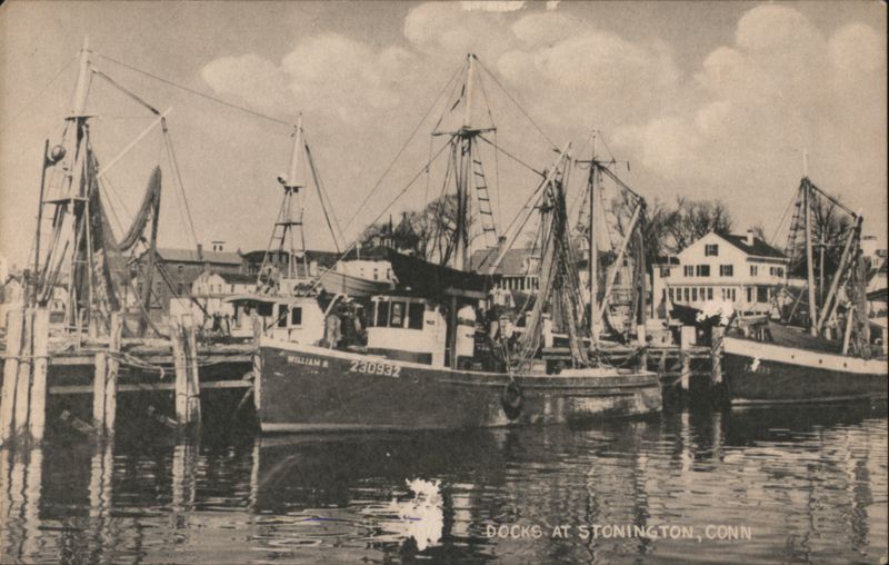 Docks at Stonington, Connecticut