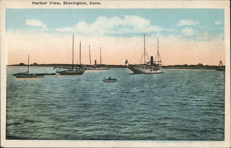 Harbor View, Stonington, Conn. Connecticut