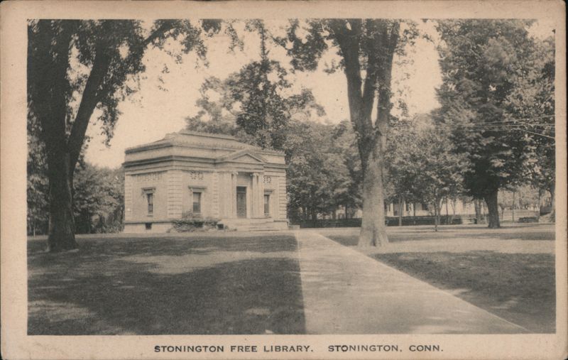Stonington Free Library, Stonington, CT Connecticut