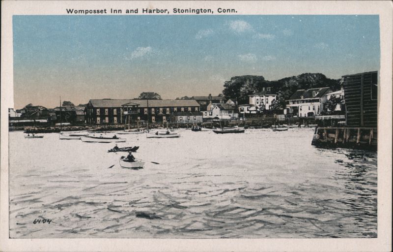 Wompset Inn and Harbor, Stonington, Conn. Connecticut
